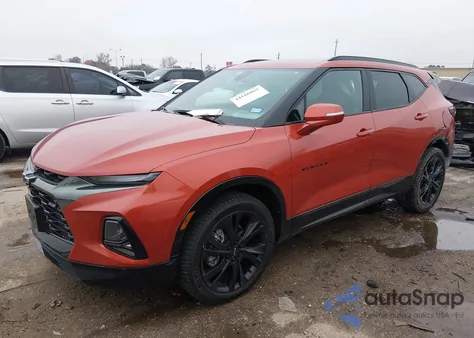2021 Chevrolet Blazer Fwd Rs z USA, uszkodzony, nr VIN 3GNKBERS3MS575056